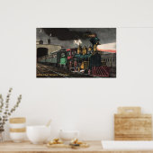 Het Night Express Poster (Keuken)