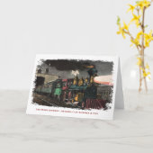 Het Night Express Wenskaart Kaart (Gele Bloem)