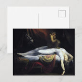 Het Nightmare schilderij van John Henry Fuseli Briefkaart (Voorkant / Achterkant)
