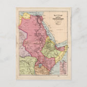 Het Nijlbekken, Egypte Map (1916) Briefkaart (Voorkant)