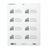 Het Nijlpaard van Surfer Etiket (Full Sheet)