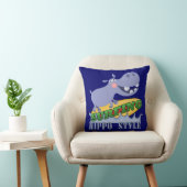 Het Nijlpaard van Surfer Kussen (Stoel)