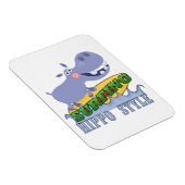 Het Nijlpaard van Surfer Magneet (Rechterzijde)