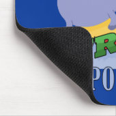 Het Nijlpaard van Surfer Muismat (Hoek)