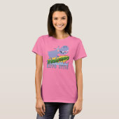 Het Nijlpaard van Surfer T-shirt (Voorkant volledig)
