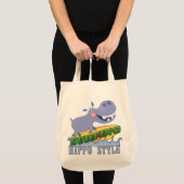 Het Nijlpaard van Surfer Tote Bag (Voorkant (product))