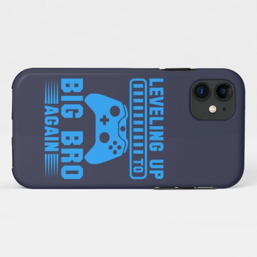 Het niveau aan Big Bro opnieuw Case-Mate iPhone Case (Achterkant (horizontaal))