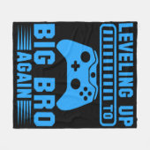 Het niveau aan Big Bro opnieuw Fleece Deken (Voorkant (Horizontaal))