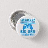 Het niveau aan Big Bro opnieuw Ronde Button 3,2 Cm (Voorkant /achterkant)