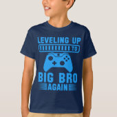 Het niveau aan Big Bro opnieuw T-shirt (Voorkant)
