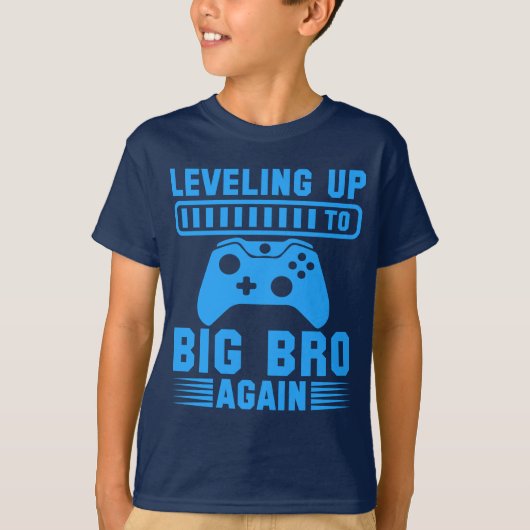 Het niveau aan Big Bro opnieuw T-shirt (Voorkant)