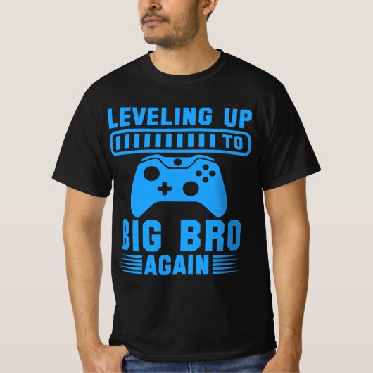 Het niveau aan Big Bro opnieuw T-shirt (Voorkant)