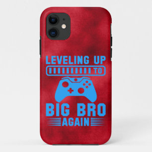 Het niveau tot Big Bro opnieuw rood en blauw Case-Mate iPhone Case