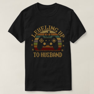 Het niveau tot de Videogame van de Groom van de Hu T-shirt