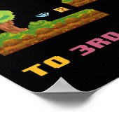 Het nivelleren van 3e klas CK naar school Shirt Fu Poster (Hoek)