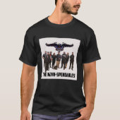 HET NJVN-SPENDABLES T-SHIRT (Voorkant)