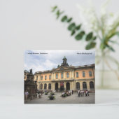Het Nobelmuseum, Stockholm, Foto O... Briefkaart (Staand voorkant)