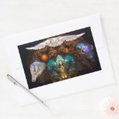 Het noemen van de Geest Dieren Rechthoekige Sticker (Envelop)