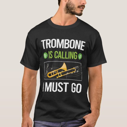 Het noemt trombone trombonist t-shirt (Voorkant)