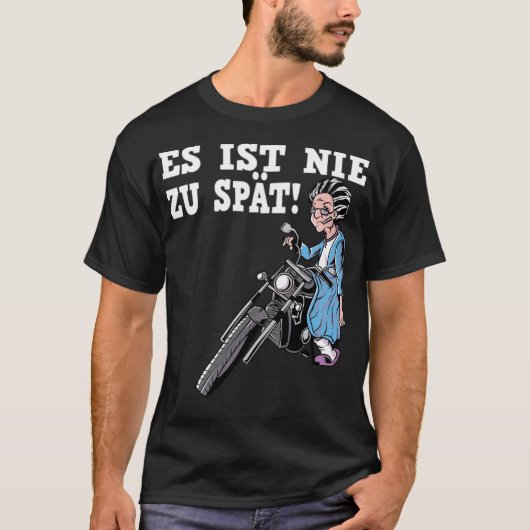 Het nooit te amadeusmerk t-shirt (Voorkant)