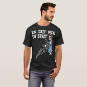 Het nooit te amadeusmerk t-shirt (Voorkant volledig)