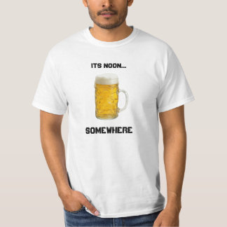 Het Noon-shirt.. ergens waar het BEER- T-shirt