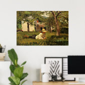 Het Nooning door Homer Winslow Poster (Thuiskantoor)