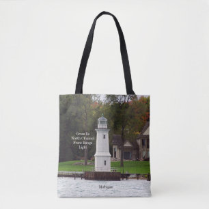 Het Noordelijke Licht van de Waaier van het Kanaal Tote Bag