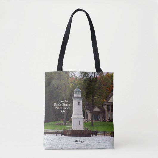 Het Noordelijke Licht van de Waaier van het Kanaal Tote Bag (Voorkant)
