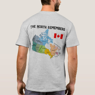 Het noorden herinnert zich t-shirt