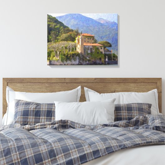 Het noorden van het Verpakte Canvas van Italië (Insitu (Slaapkamer))