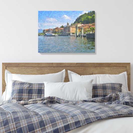 Het noorden van het Verpakte Canvas van Italië (Insitu (Slaapkamer))