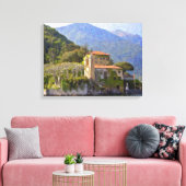 Het noorden van het Verpakte Canvas van Italië Afdruk (Insitu (Woonkamer))