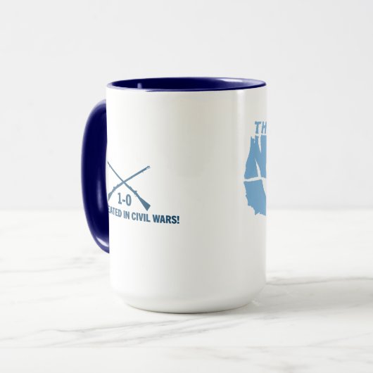 Het Noorden won! Mok (Voorkant links)