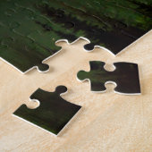 Het noorderlicht | Fairbanks, Alaska Legpuzzel (Zijkant)