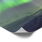 Het Noorderlicht | Noord-IJsland Poster (Hoek)