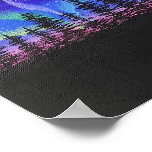 Het Noorderlicht Poster (Hoek)