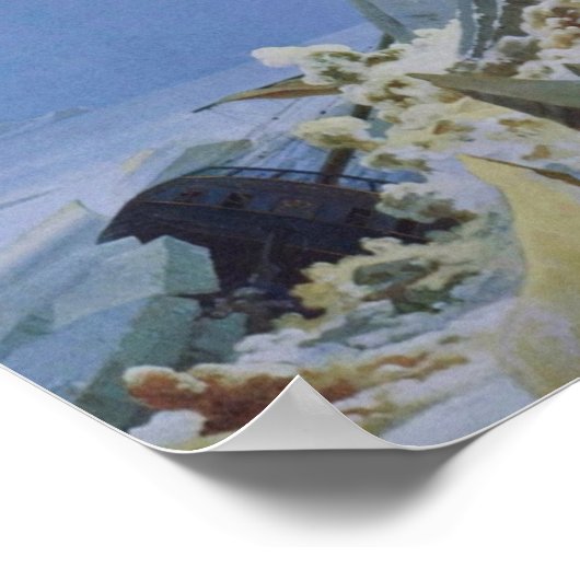 Het Noordpoolgebied Poster (Hoek)