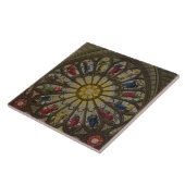 Het noordraam, bord D van 'Westminster Abbey' Tegeltje (Zijkant)