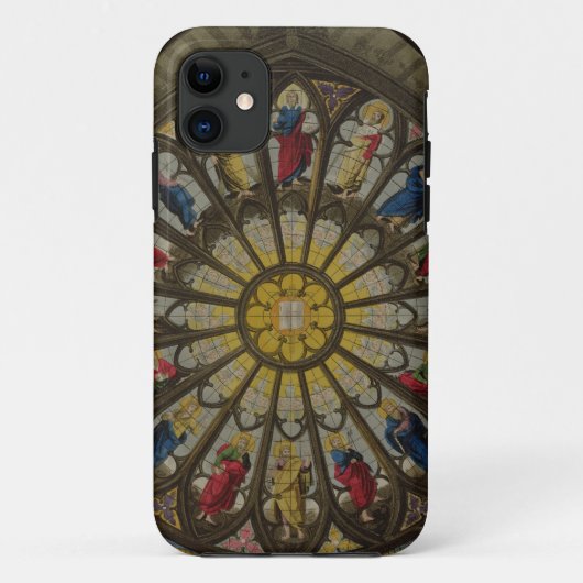 Het noordraam, plaat D van 'Westminster Abbey' Case-Mate iPhone Case (Achterkant)
