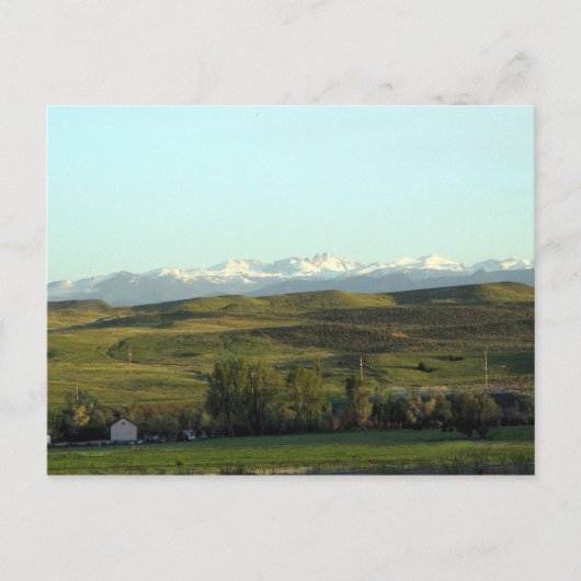 Het noordwesten van Amerika Briefkaart (Voorkant)