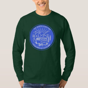 Het North Coast 500 Schotland avontuur nc 500 T-shirt