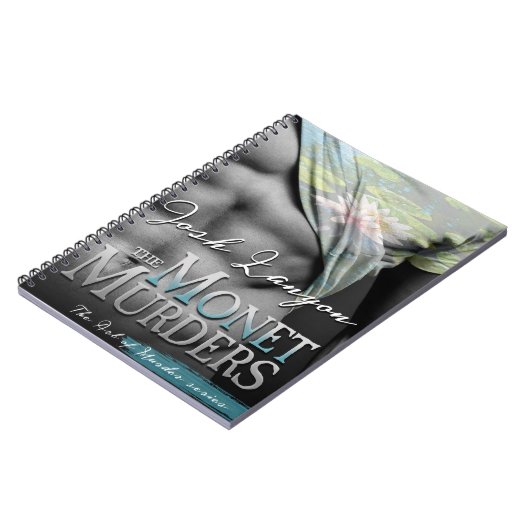 Het notebook met Monet Murders Notitieboek (Linkerzijde)