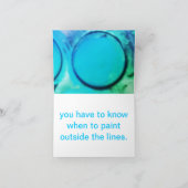 HET NOTECARD-LEVEN IS ALS ART. KAART (Binnen)