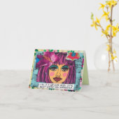 HET NOTECARD-LEVEN IS EEN PARTIJ ZOALS JAZZ KAART (Gele Bloem)