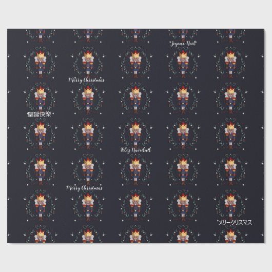 Het Notenkraker inpakpapier (Vlak)