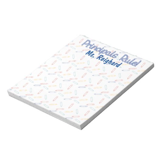 Het Notitieblok van de directeur, de hoofdregel! N (Linkerzijde)