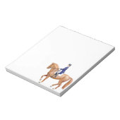 Het Notitieblok van de paardenpest in Dressage (Linkerzijde)