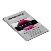 Het Notitieboek Artiest Appointning maken (Rechterzijde)