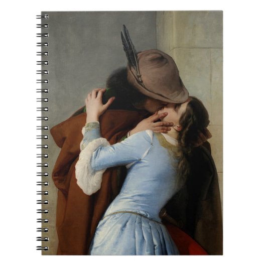 Het notitieboek Kiss / Il Bacio (Voorkant)